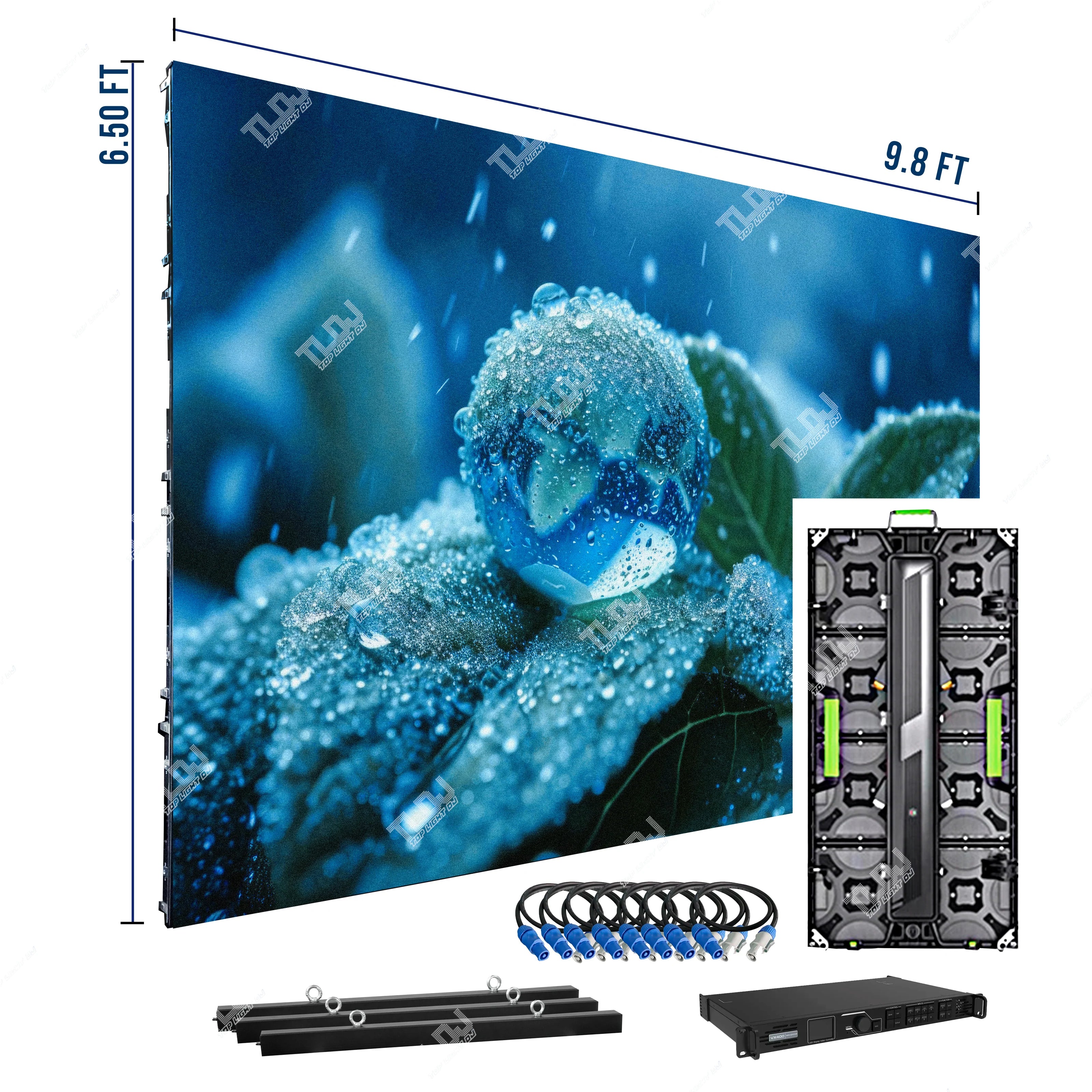 P3.9 - 9.8ft x 6.5ft LED Indoor Video Wall
